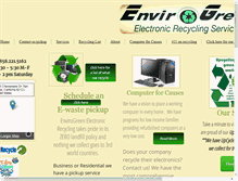 Tablet Screenshot of e-wastepickup.com